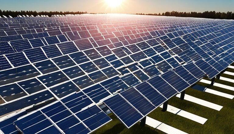 efficiency of solar power plant