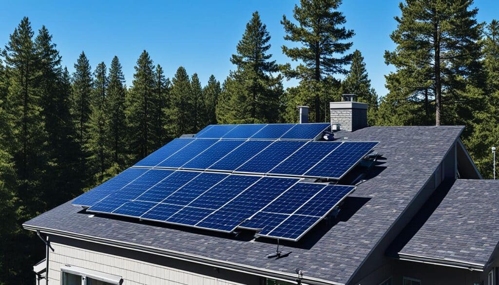 solar panel installation