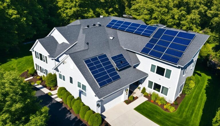 solar panels on north facing roof