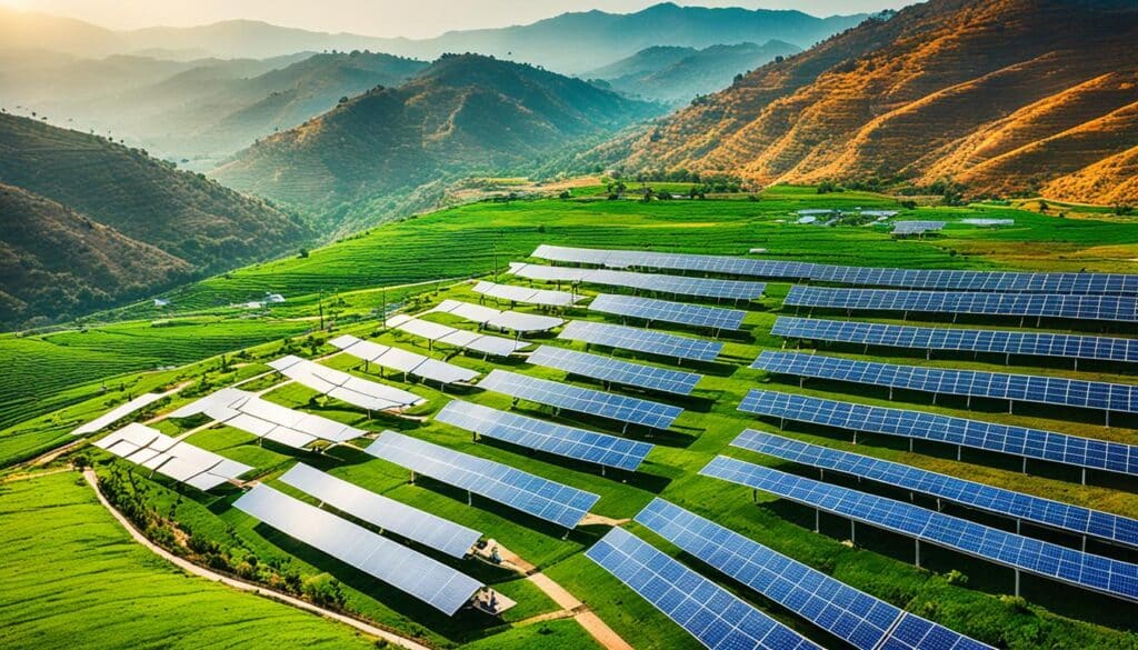 solar power capacity in India