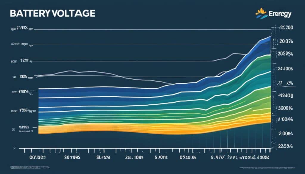 battery voltage data