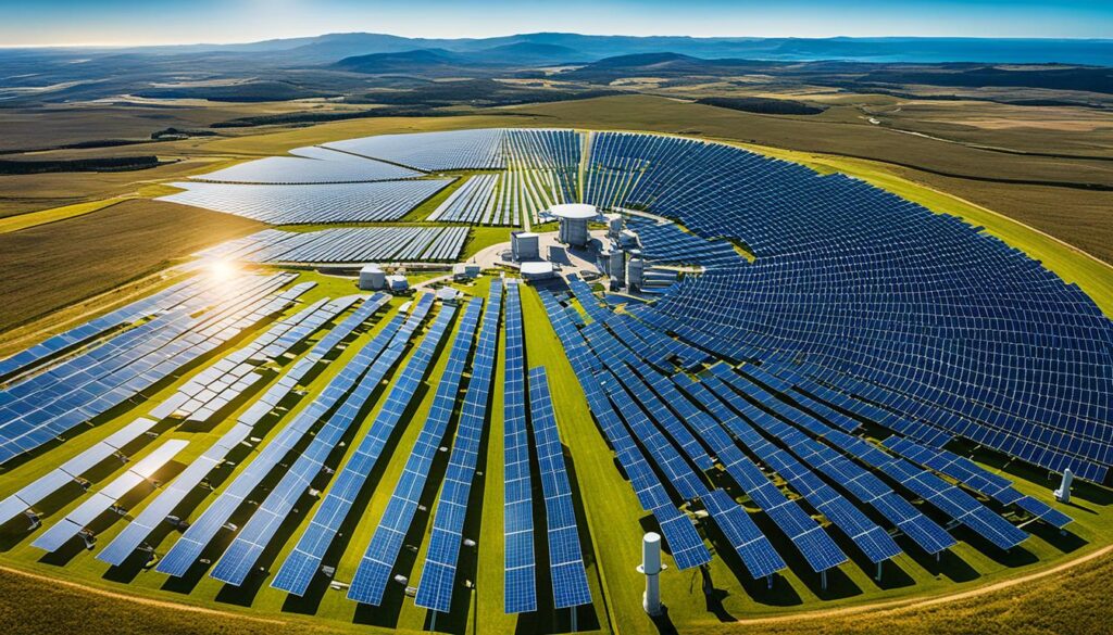 photovoltaic panels and concentrated solar power