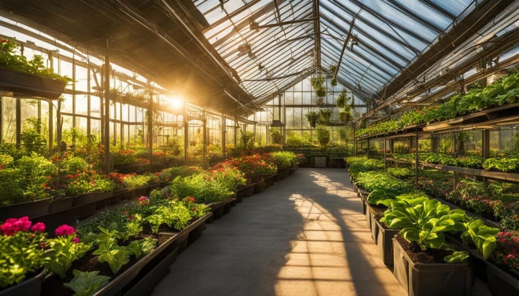 solar energy for greenhouse lighting