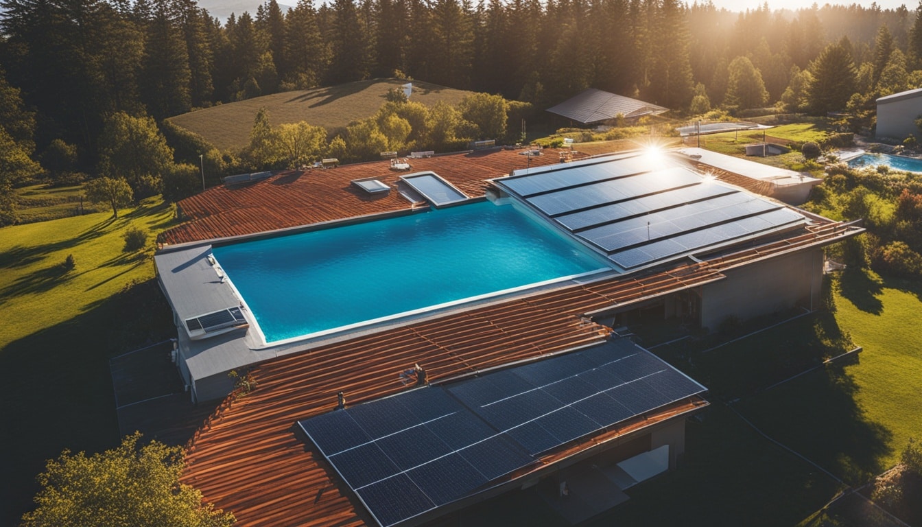 solar energy for pool heating